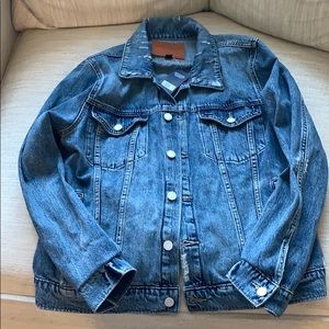 Lucky Worn In and Lightly Distressed Denim Jacket